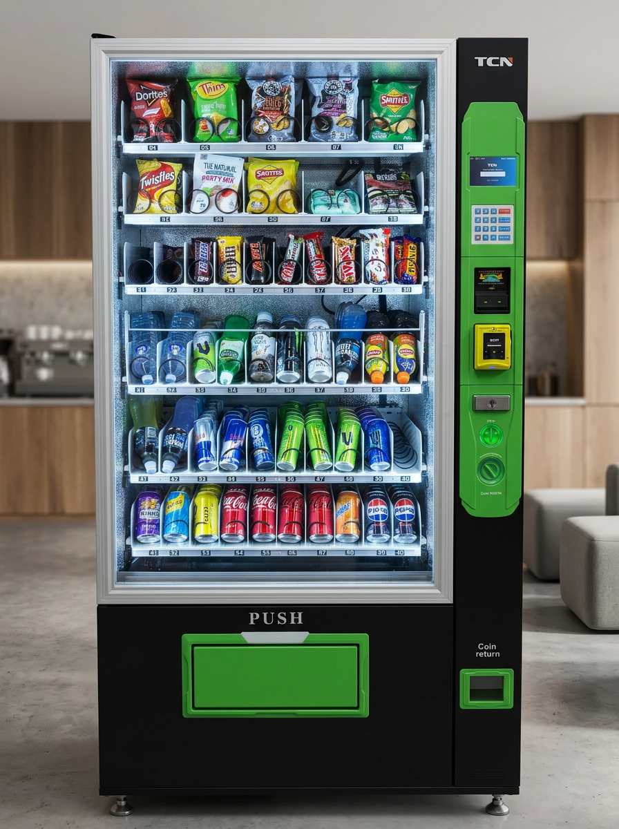 Premium Hyper Vending machine in a modern office